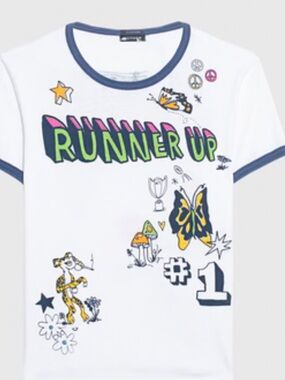 The Lil Goodie Ringer Runner Tee